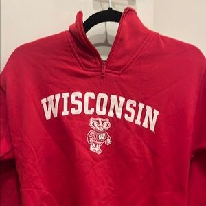 Wisconsin Badgers Red Youth Sweatshirt